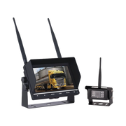 SISTEMA PROFESIONAL INALÁMBRICO PARA VEHÍCULOS Y MONTACARGAS CON CÁMARA INFRARROJA Y MONITOR DE 7"-Cámaras IP y NVRs-EPCOM-Bsai Seguridad & Controles