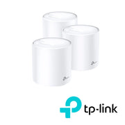SISTEMA WI-FI 6 MESH TP-LINK DECO X20(3-PACK) AX1800 DUAL BAND, HASTA 150 EQUIPOS, HASTA 500M2 COMPATIBLE ALEXA-Redes WiFi-TP-LINK-Bsai Seguridad & Controles