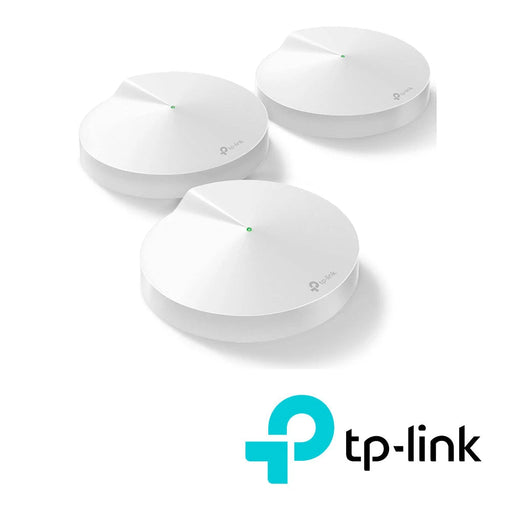 SISTEMA WI-FI MESH TP-LINK DECO M5(3-PACK) AC1300 DUAL BAND, HASTA 100 EQUIPOS, BLUETOOTH, USB TIPO C, MU-MIMO, 4 ANTENAS INTERNAS-Redes WiFi-TP-LINK-DECO M5(3-PACK)-Bsai Seguridad & Controles