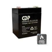 CDP B-12-4.5 SLB 12-4.5 - BATERÍA DE RESPALDO DE 12V A 4.5AH / BATERÍA LIBRE DE MANTENIMIENTO Y FÁCIL INSTALACIÓN / COMPATIBLE CON CCTV Y DSC-Reguladores y UPS-CHICAGO DIGITAL POWER-Bsai Seguridad & Controles