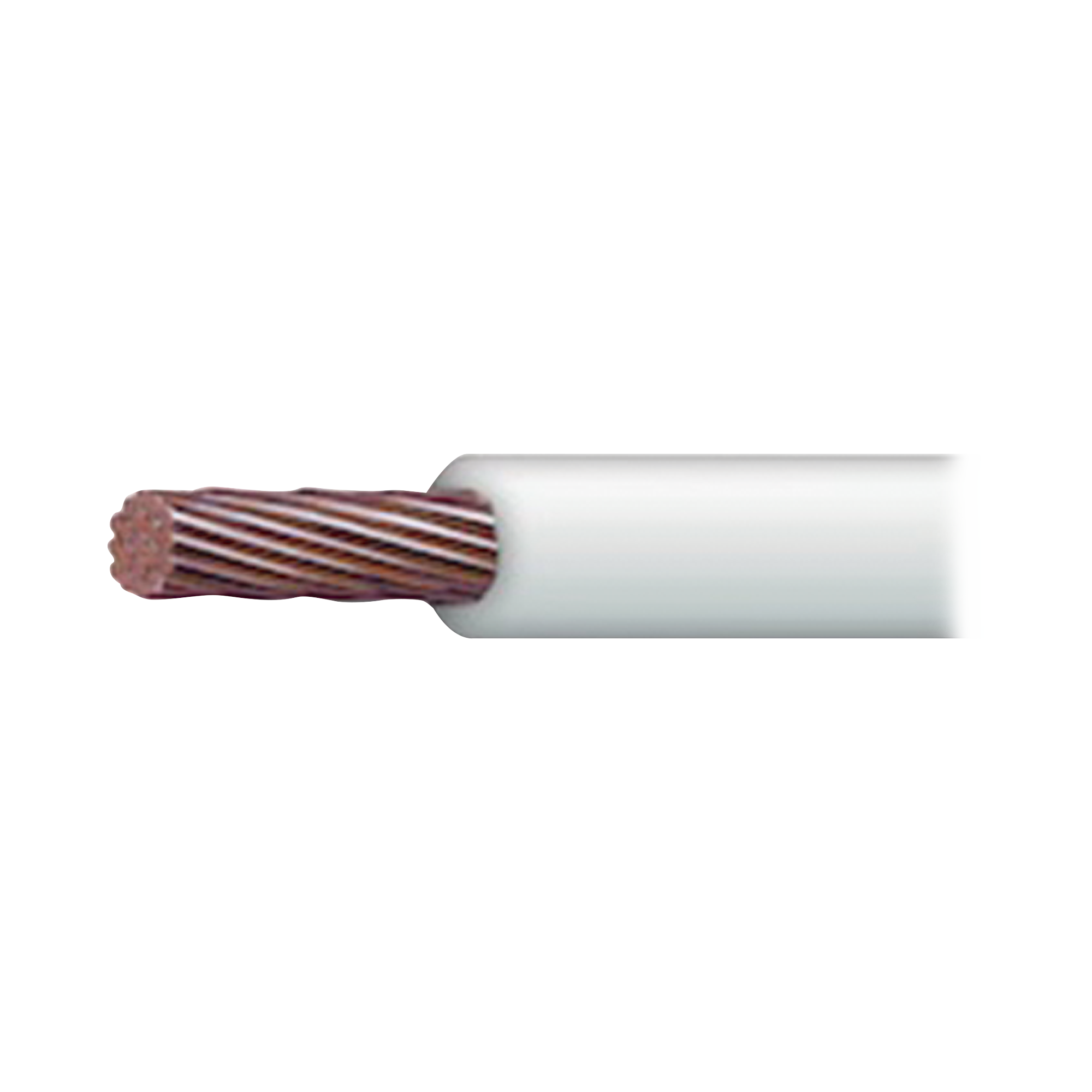 CABLE ELÉCTRICO DE COBRE RECUBIERTO THW-LS CALIBRE 4 AWG 19 HILOS COLOR BLANCO (100 METROS)-Calidad de la Energía-INDIANA-Bsai Seguridad & Controles