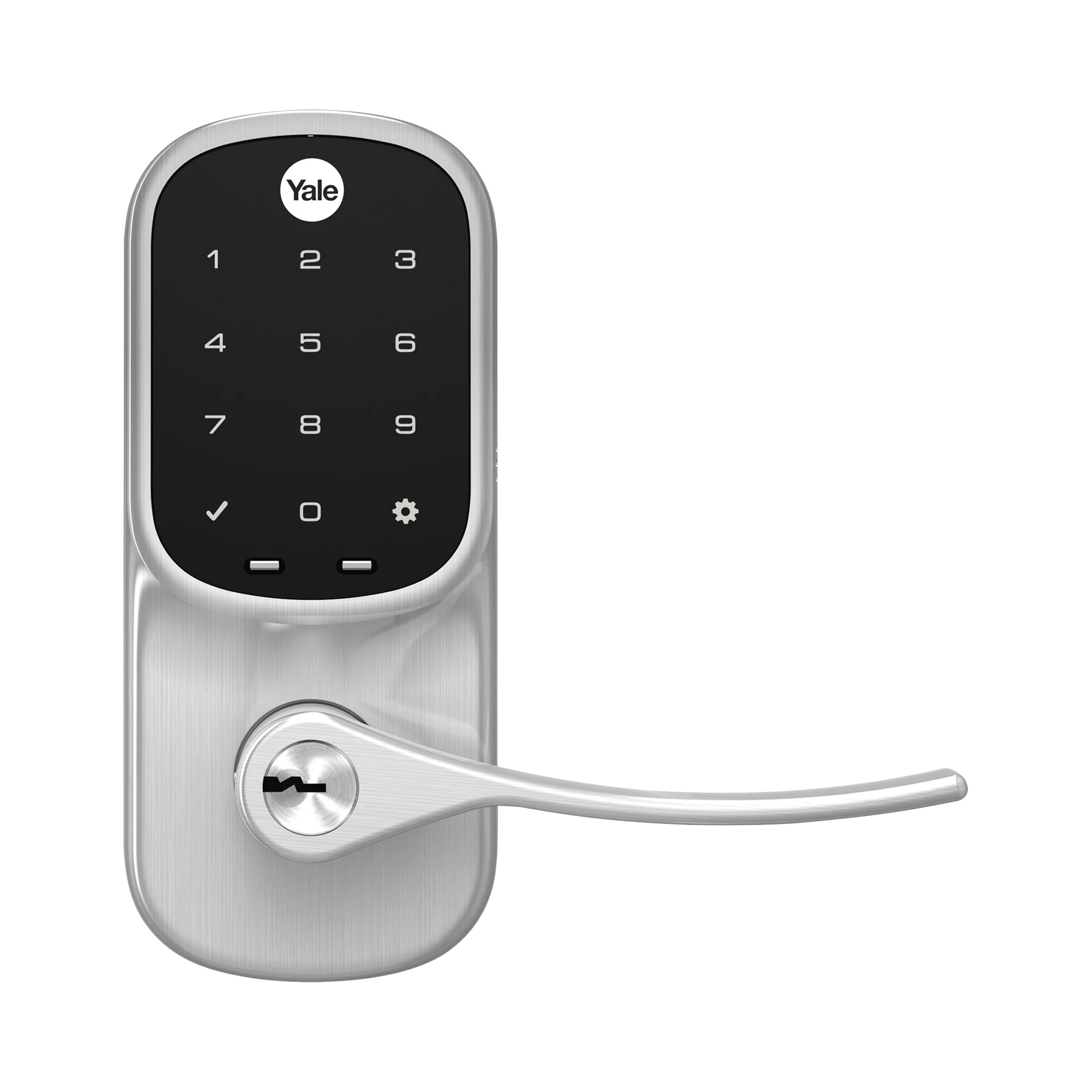 CERRADURA AUTÓNOMA YRL226 CON TECLADO TÁCTIL Y MANIJA /SMARPHONE CONTROL OPCIONAL-Automatizacion - Casa Inteligente-YALE-ASSA ABLOY-Bsai Seguridad & Controles