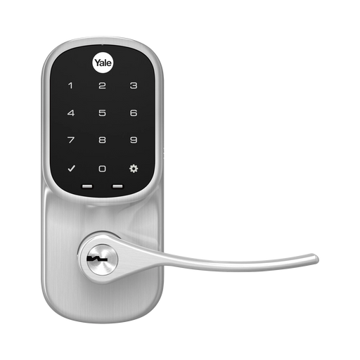 CERRADURA AUTÓNOMA YRL226 CON TECLADO TÁCTIL Y MANIJA /SMARPHONE CONTROL OPCIONAL-Automatizacion - Casa Inteligente-YALE-ASSA ABLOY-MX89610-Bsai Seguridad & Controles