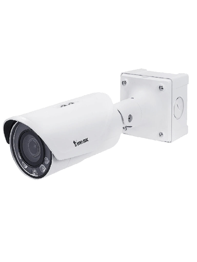 VIVOTEK IB9365HT1240MM - CAMARA IP BULLET EXTERIOR / 2 MP FULL HD / LENTE 12-40 MM / WDR PRO II / H265 / SMART FOCUS / SNV II / SMART-Cámaras IP-VIVOTEK-Bsai Seguridad & Controles