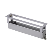 CAJA PARA INSTALACION EN ESCRITORIO PARA VOZ, DATOS O CONTACTOS ELECTRICOS / CAPACIDAD PARA 6 MODULOS / SALIDA DE CABLES POSTERIOR / LOS MODULOS SE ADQUIEREN APARTE / (KFC136/14CY)