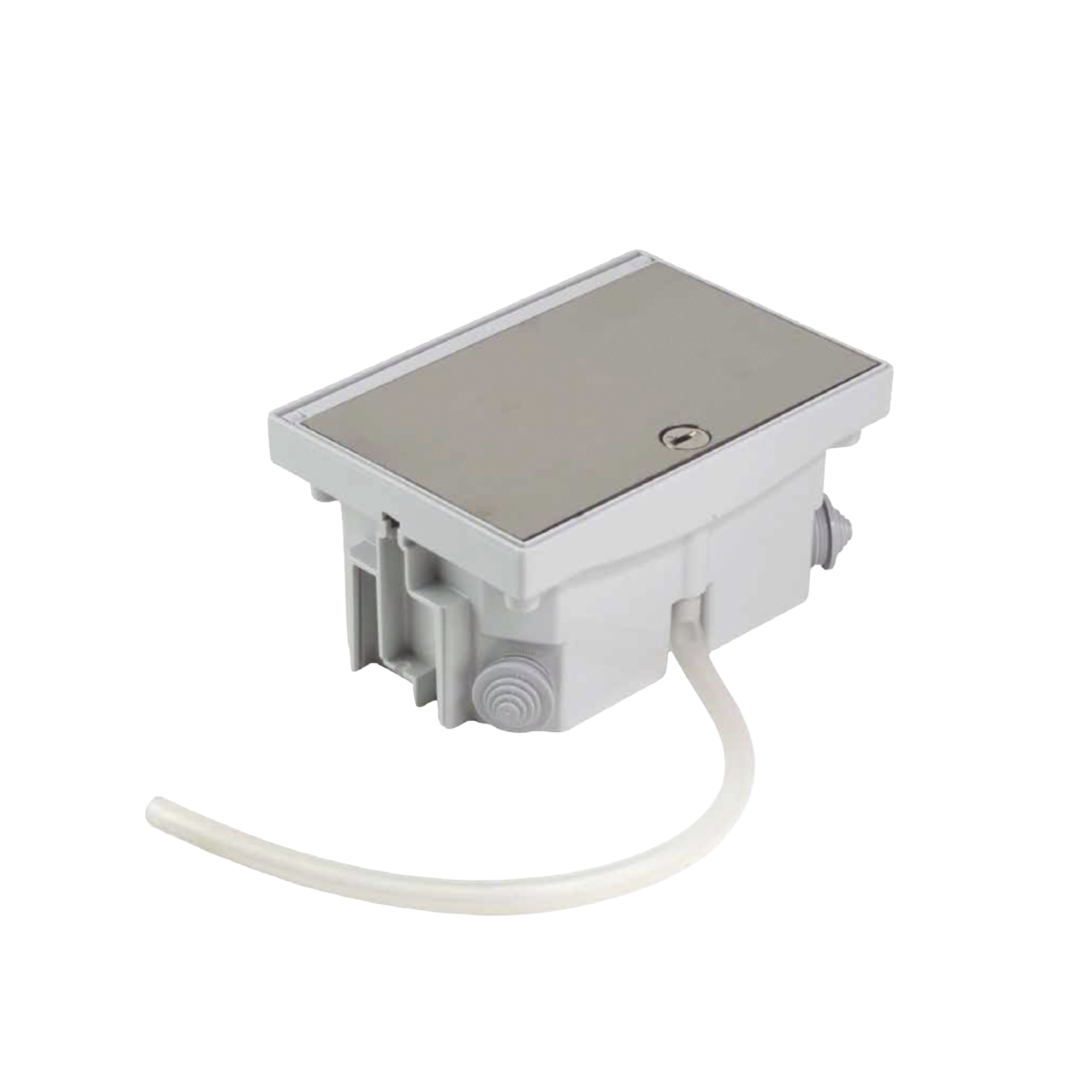 CAJA DE SUELO ESTANCA IP66 PARA INTERIOR Y EXTERIOR / PROTECCION CONTRA POLVO Y AGUA / SISTEMA DE DRENAJE INTEGRADO / CIERRE MANUAL O DE SEGURIDAD / ALTA RESISTENCIA PARA AREAS PUBLICAS