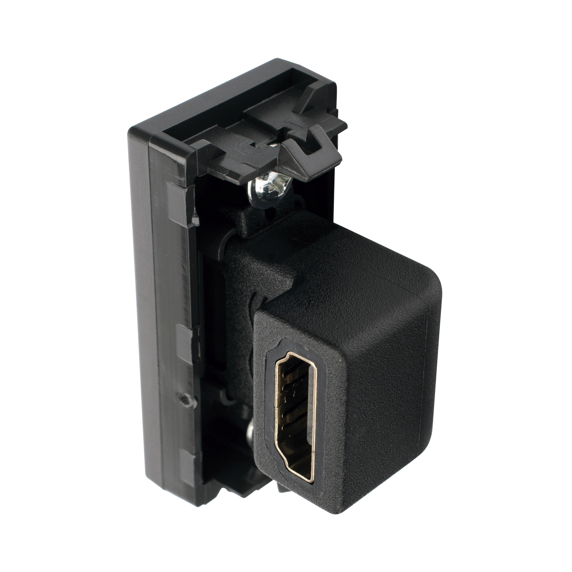 MODULO HDMI HEMBRA - HEMBRA COLOR GRAFITO / (K129B/14)