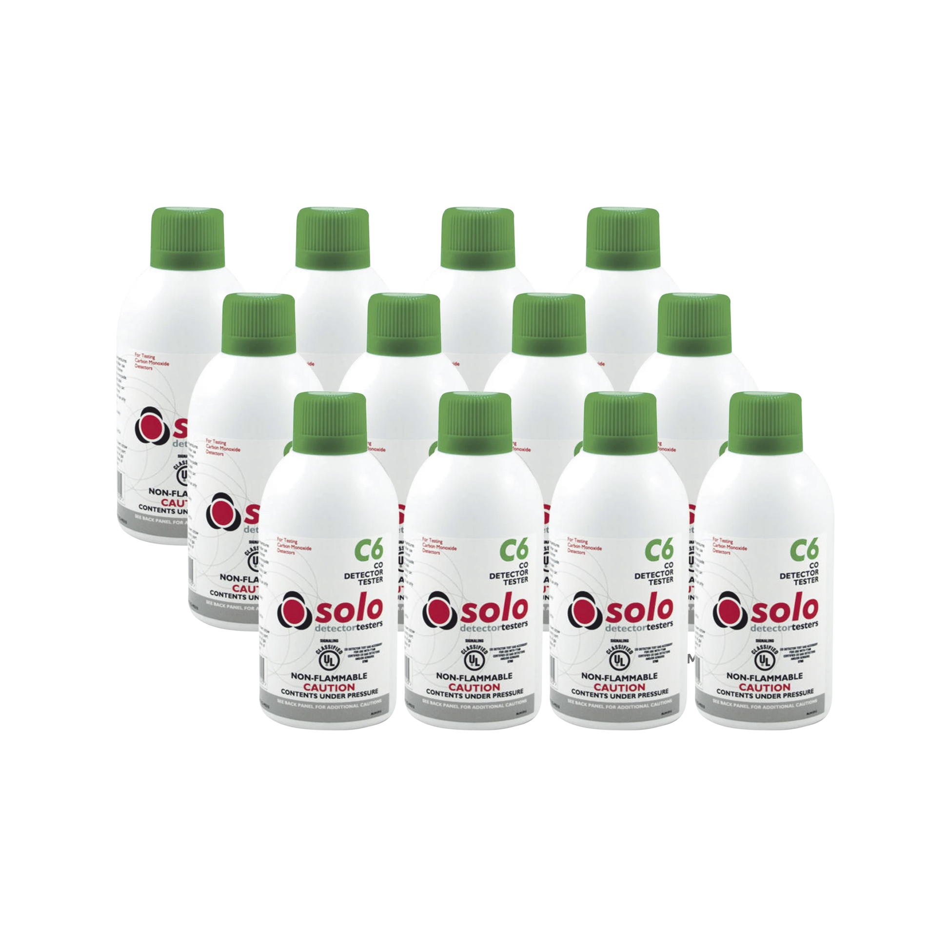 PAQUETE DE 12 LATAS DE GAS GENUINO DE MONÓXIDO DE CARBONO CO DE USO MANUAL O EN DISPENSADORES SOLO-330/SOLO-332-Herramientas-SDI-Bsai Seguridad & Controles