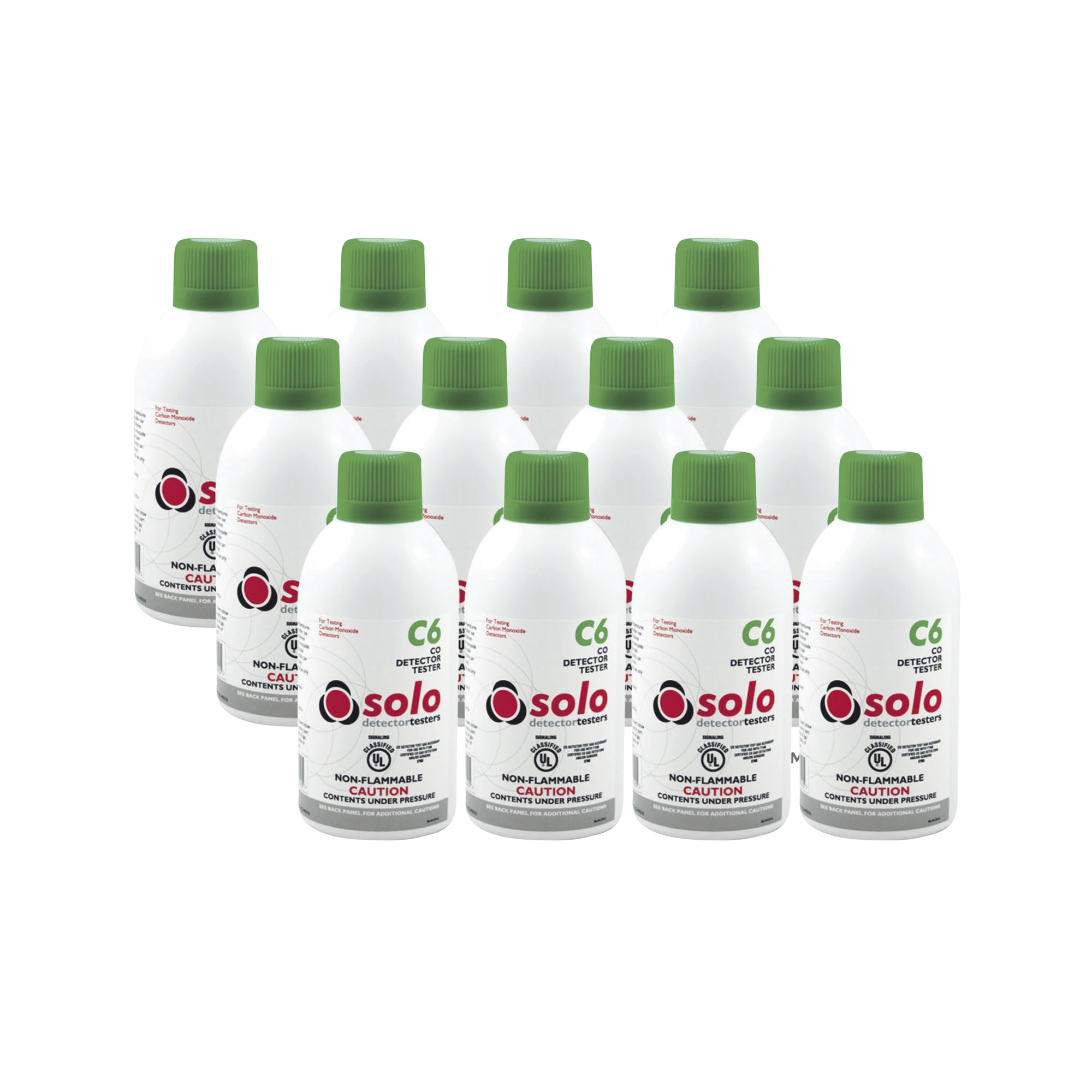 PAQUETE DE 12 LATAS DE GAS GENUINO DE MONÓXIDO DE CARBONO CO DE USO MANUAL O EN DISPENSADORES SOLO-330/SOLO-332-Herramientas-SDI-Bsai Seguridad & Controles