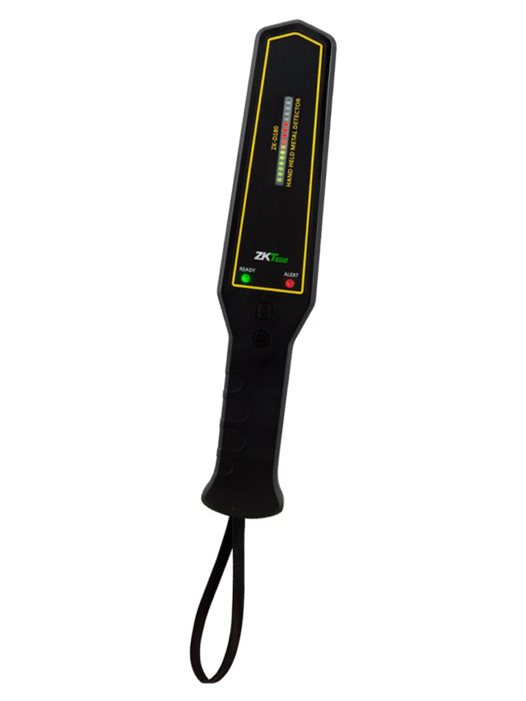 ZKTECO D180S - DETECTOR DE METAL PORTÁTIL / ALTA SENSIBILIDAD / INDICADOR VISUAL / HASTA 40 HORAS CON UNA SOLA CARGA / SONIDO Y VIBRACIÓN-Detectores de Metal Portátil-ZKTECO-Bsai Seguridad & Controles