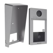 KIT VIDEOPORTERO + CARCASA PROTECTORA IP 2 MEGAPIXEL / LLAMADA Y APERTURA REMOTA DESDE APP HIK-CONNECT / POE / EXTERIOR IP65 + ANTIVANDALICO IK08 / 1 DEPARTAMENTO / APERTURA CON TARJETA / SOPORTA 2 PUERTAS Y HASTA 6 MONITORES-Videoporteros e Interfonos-HIKVISION-Bsai Seguridad & Controles