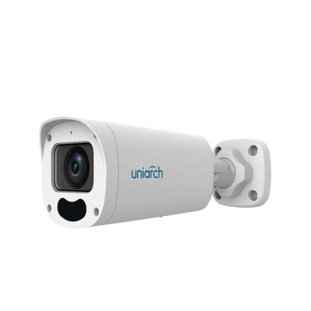 CAMARA IP BULLET IPC-B312-APKZ UNIARCH BY UNV 2MP/ ULTRA265/ LENTE MOTORIZADO 2.8MM-12MM / IP67 / WDR 120DB / MICROFONO EMBEBIDO / SOPORTA MICRO SD 128GB / 50 MTS IR / POE Y 12VDC / SOPORTA ANALITICA DE INTRUSION-C&aacute;maras IP-UNIARCH BY UNV-Bsai Seguridad & Controles