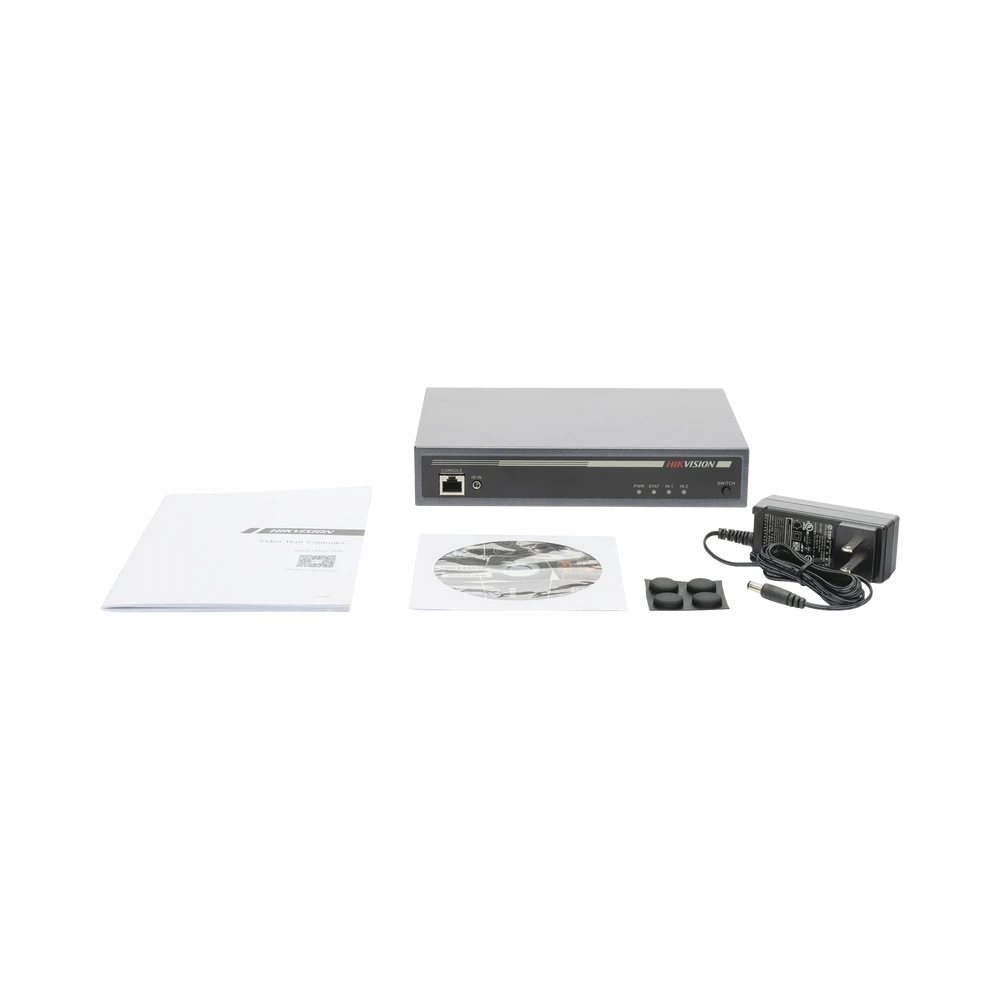 CONTROLADOR DE VIDEOWALL 4K ADMINISTRABLE/ 2 ENTRADAS HDMI / 4 SALIDAS HDMI / SOPORTA CONEXIÓN EN CASCADA-Monitores Pantallas y Mobiliario-HIKVISION-Bsai Seguridad & Controles