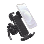 SOPORTE DE CELULAR PARA MANILLAR DE MOTOCICLETA O BICICLETA / ANTI VIBRACIÓN / PROTECCIÓN DE CLIP ANTIDESLIZANTE / ROTACIÓN DE 360° / BLOQUEO DE SEGURIDAD / COMPATIBLE CON MANILLAR DE 0.6'' A 1.75'' / SOPORTA DISPOSITIVOS DE 4.6''-Accesorios-UGREEN-Bsai Seguridad & Controles