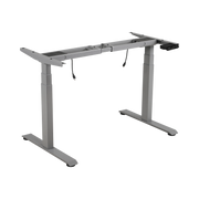 BASE DE ESCRITORIO MOTORIZADO PROFESIONAL / ALTURA AJUSTABLE 60-125CM / ESTRUCTURA ESTABLE / FUNCIONAMIENTO SUAVE / 3 PRESET DE POSICIONES / COLOR GRIS / SOPORTA HASTA 100KG DE CARGA-Monitores Pantallas y Mobiliario-EPCOM INDUSTRIAL-Bsai Seguridad & Controles