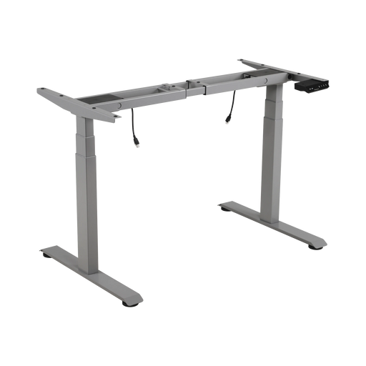 BASE DE ESCRITORIO MOTORIZADO PROFESIONAL / ALTURA AJUSTABLE 60-125CM / ESTRUCTURA ESTABLE / FUNCIONAMIENTO SUAVE / 3 PRESET DE POSICIONES / COLOR GRIS / SOPORTA HASTA 100KG DE CARGA-Monitores Pantallas y Mobiliario-EPCOM INDUSTRIAL-EM33-2A3-Bsai Seguridad & Controles