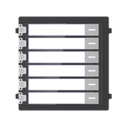 MÓDULO DE BOTONES PARA VIDEOPORTERO MODULAR / LLAMADA DE UN SOLO TOQUE / SOPORTA HASTA 6 MONITORES PRINCIPALES-Videoporteros e Interfonos-HIKVISION-Bsai Seguridad & Controles