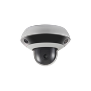 MINI DOMO PANOVU 2 MEGAPIXEL / 1 PTZ 4X ZOOM + 3 LENTES PANORÁMICOS 360° / H.265 / 10 MTS IR / USO EN INTERIOR / POE+ / DWDR / MICRO SD-Cámaras IP-HIKVISION-Bsai Seguridad & Controles