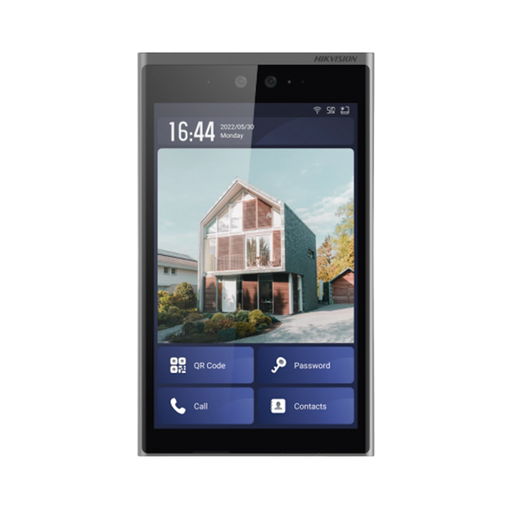 FRENTE DE CALLE IP 2 MEGAPIXEL (1080P) / MULTIAPARTAMENTO / PANTALLA 10.1" TOUCH SCREEN / RECONOCIMIENTO FACIAL / ANDROID / IP65 / IK07 / SOPORTA MODULO DE BOTONES Y HUELLA (POR SEPARADO)-Videoporteros e Interfonos-HIKVISION-DS-KD9633-WBE6-Bsai Seguridad & Controles