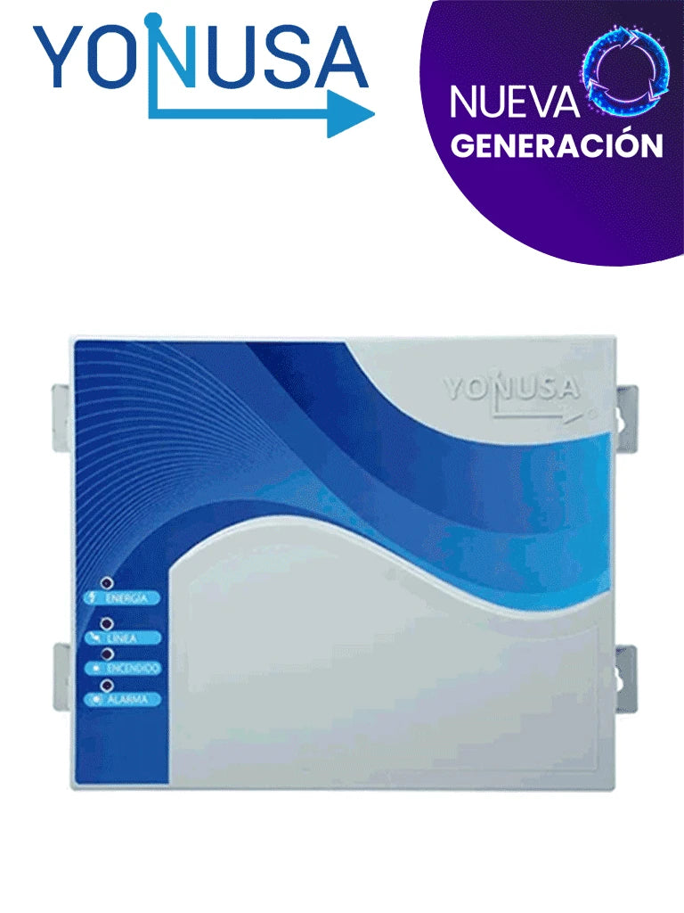 YONUSA EYNG12001 - ENERGIZADOR NUEVA GENERACION PARA CERCO ELECTRICO / 12000 V/ HASTA 2 500 MTS LINEALES / SOPORTA MODULO WIFI Y BATERIA DE RESPALDO-Energizadores-YONUSA-Bsai Seguridad & Controles