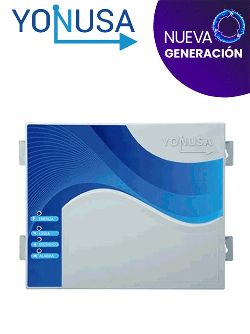 YONUSA EYNG12001 - ENERGIZADOR NUEVA GENERACION PARA CERCO ELECTRICO / 12000 V/ HASTA 2 500 MTS LINEALES / SOPORTA MODULO WIFI Y BATERIA DE RESPALDO-Energizadores-YONUSA-YON6500003-Bsai Seguridad & Controles