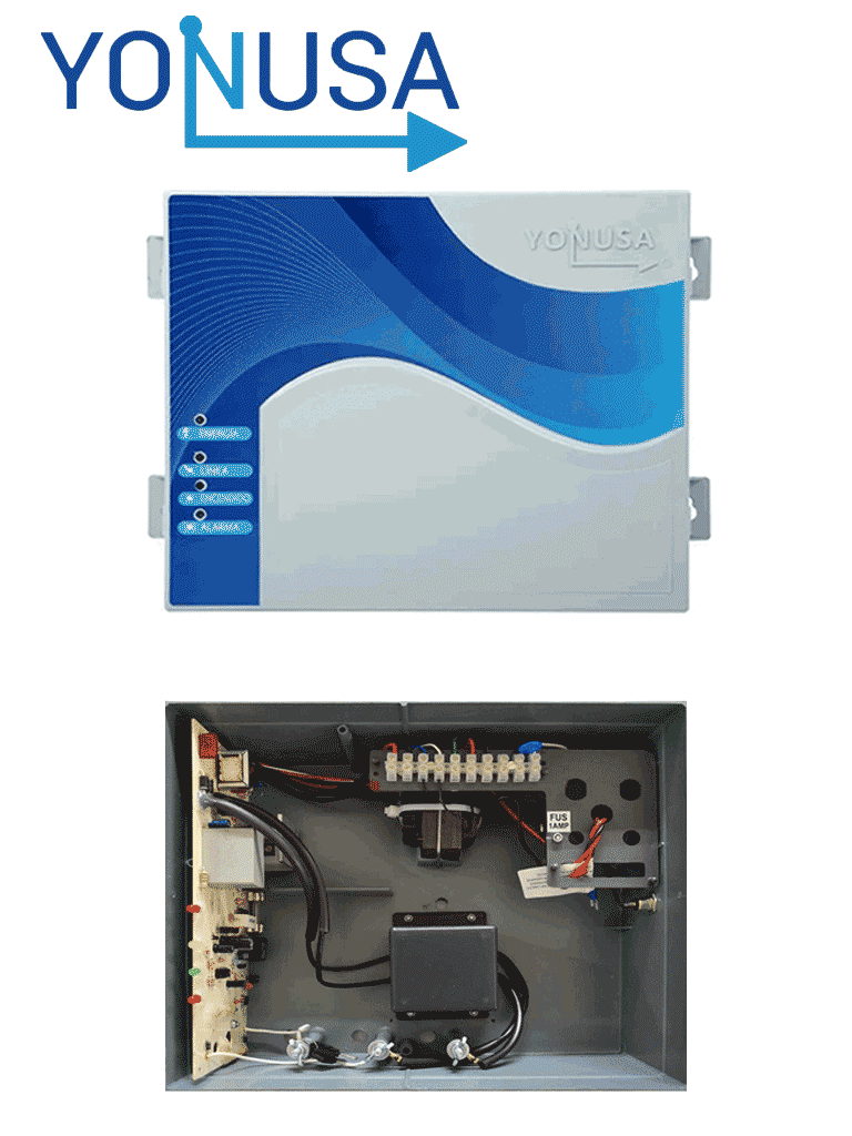 YONUSA EYNG12001 - ENERGIZADOR NUEVA GENERACION PARA CERCO ELECTRICO / 12000 V/ HASTA 2 500 MTS LINEALES / SOPORTA MODULO WIFI Y BATERIA DE RESPALDO-Energizadores-YONUSA-Bsai Seguridad & Controles