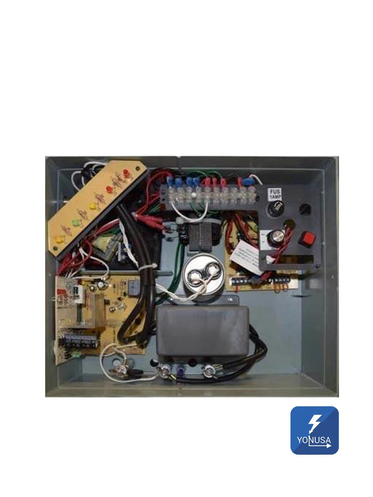 YONUSA EY10000127AF - ENERGIZADOR ALTA FRECUENCIA PARA CERCO ELECTRICO / ANTIPLANTAS / INCLUYE INTERFACE /10 000 V/ HASTA 10 000 MTS LINEALES/ SOPORTA MODULO WIFI-Energizadores-YONUSA-Bsai Seguridad & Controles