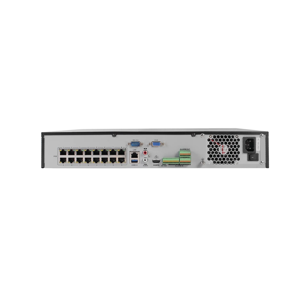 NVR 12 MEGAPIXEL (4K) / 32 CANALES IP / 16 PUERTOS POE+ / SWITCH POE 300 MTS / HDMI EN 4K / SOPORTA POS-Nvrs-HIKVISION-Bsai Seguridad & Controles