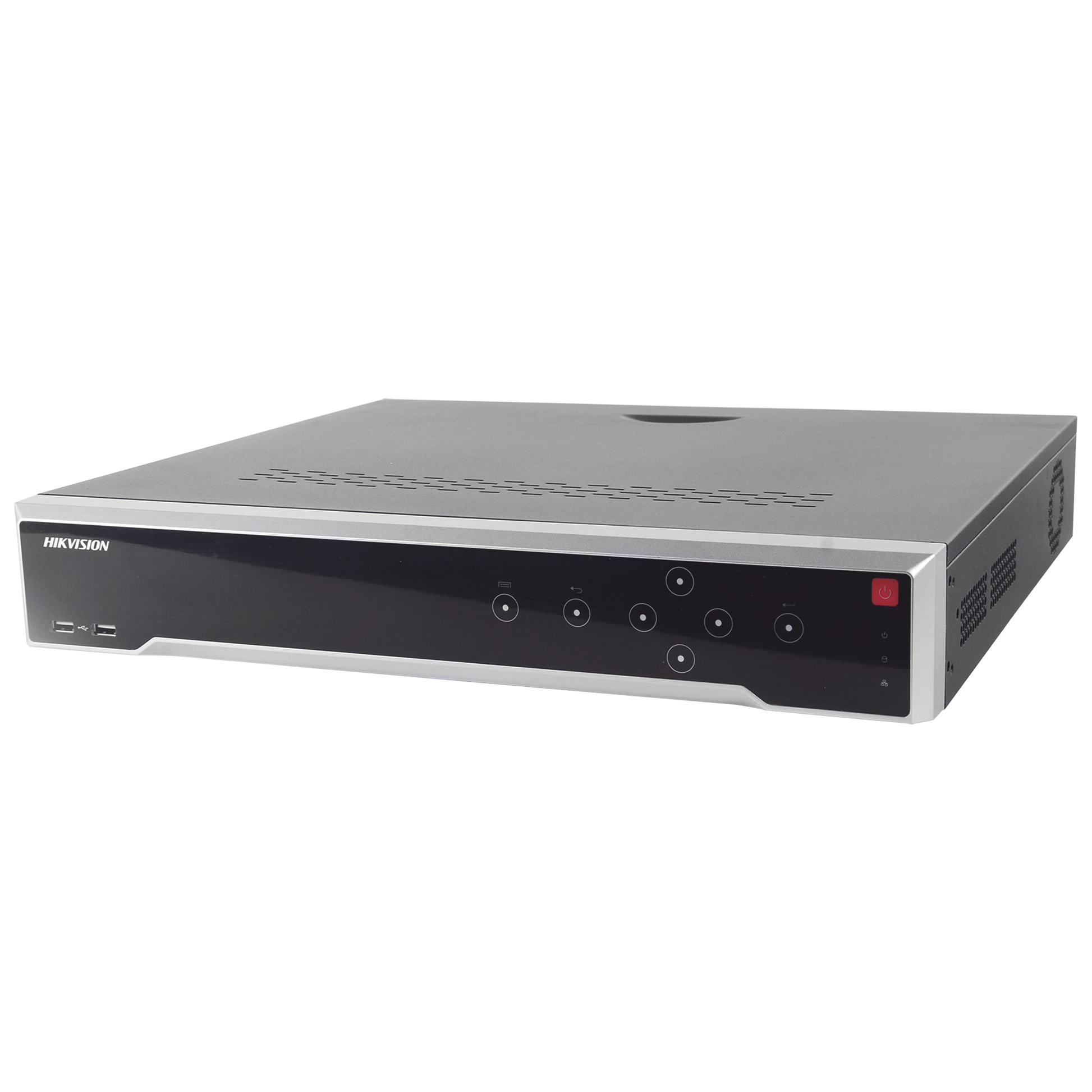 NVR 12 MEGAPIXEL (4K) / 16 CANALES IP / 16 PUERTOS POE+ / 4 BAHÍAS DE DISCO DURO / SWITCH POE 300 MTS / HDMI EN 4K / SOPORTA POS-Nvrs-HIKVISION-Bsai Seguridad & Controles