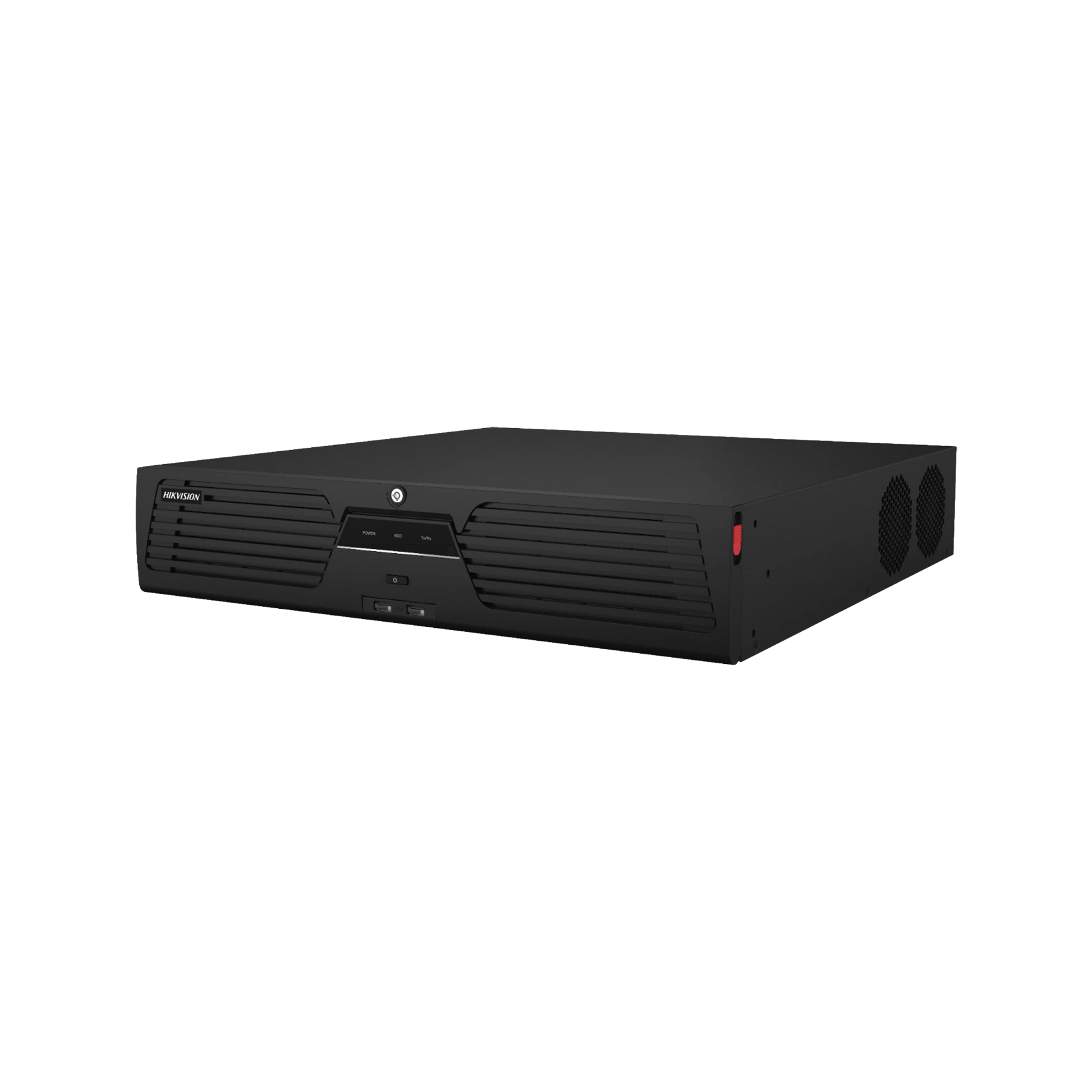 NVR 32 MEGAPIXEL (8K) / 32 CANALES IP / SOPORTA CÁMARAS CON ACUSENSE / 8 BAHÍAS DE DISCO DURO / 2 TARJETAS DE RED / SOPORTA RAID CON HOT SWAP / HDMI EN 4K / SOPORTA POS-Cámaras IP-HIKVISION-Bsai Seguridad & Controles