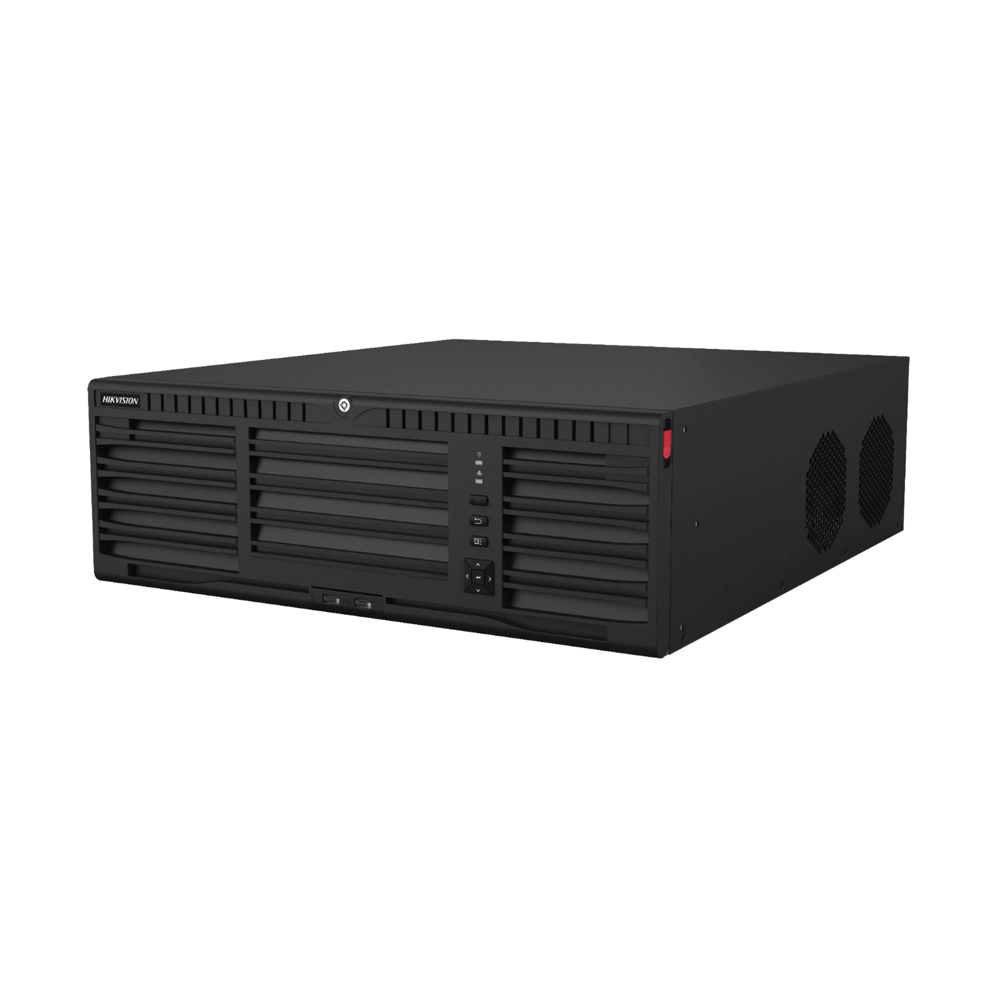NVR 32 MEGAPIXEL (8K) / 32 CANALES IP / SOPORTA CÁMARAS ACUSENSE / 16 BAHÍAS DE DISCO DURO / 2 TARJETAS DE RED / SOPORTA RAID CON HOT SWAP / HDMI EN 8K / SOPORTA POS-Cámaras IP-HIKVISION-Bsai Seguridad & Controles
