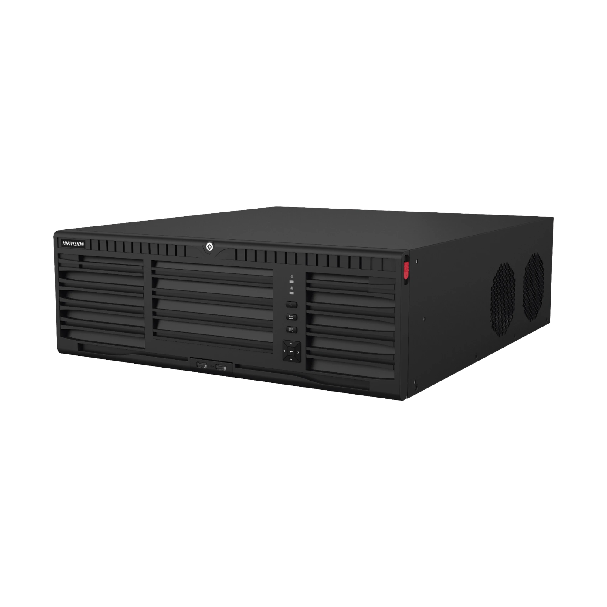 NVR 32 MEGAPIXEL (8K) / 32 CANALES IP / SOPORTA CÁMARAS ACUSENSE / 16 BAHÍAS DE DISCO DURO / 2 TARJETAS DE RED / SOPORTA RAID CON HOT SWAP / HDMI EN 8K / SOPORTA POS-Cámaras IP-HIKVISION-Bsai Seguridad & Controles