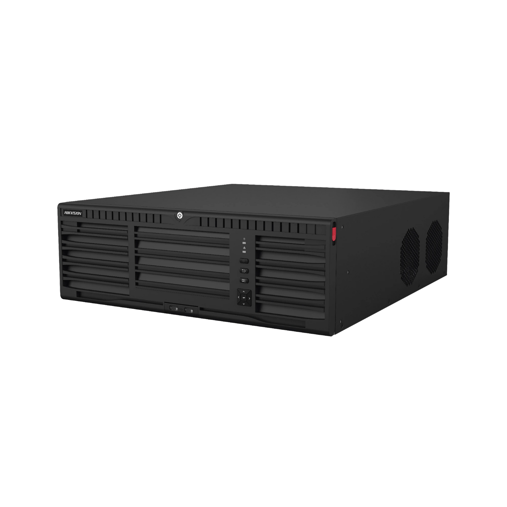 NVR 32 MEGAPIXEL (8K) / 64 CANALES IP / SOPORTA CÁMARAS CON ACUSENSE / 16 BAHÍAS DE DISCO DURO / 2 TARJETAS DE RED / SOPORTA RAID CON HOT SWAP / HDMI EN 8K / SOPORTA POS-Cámaras IP-HIKVISION-Bsai Seguridad & Controles