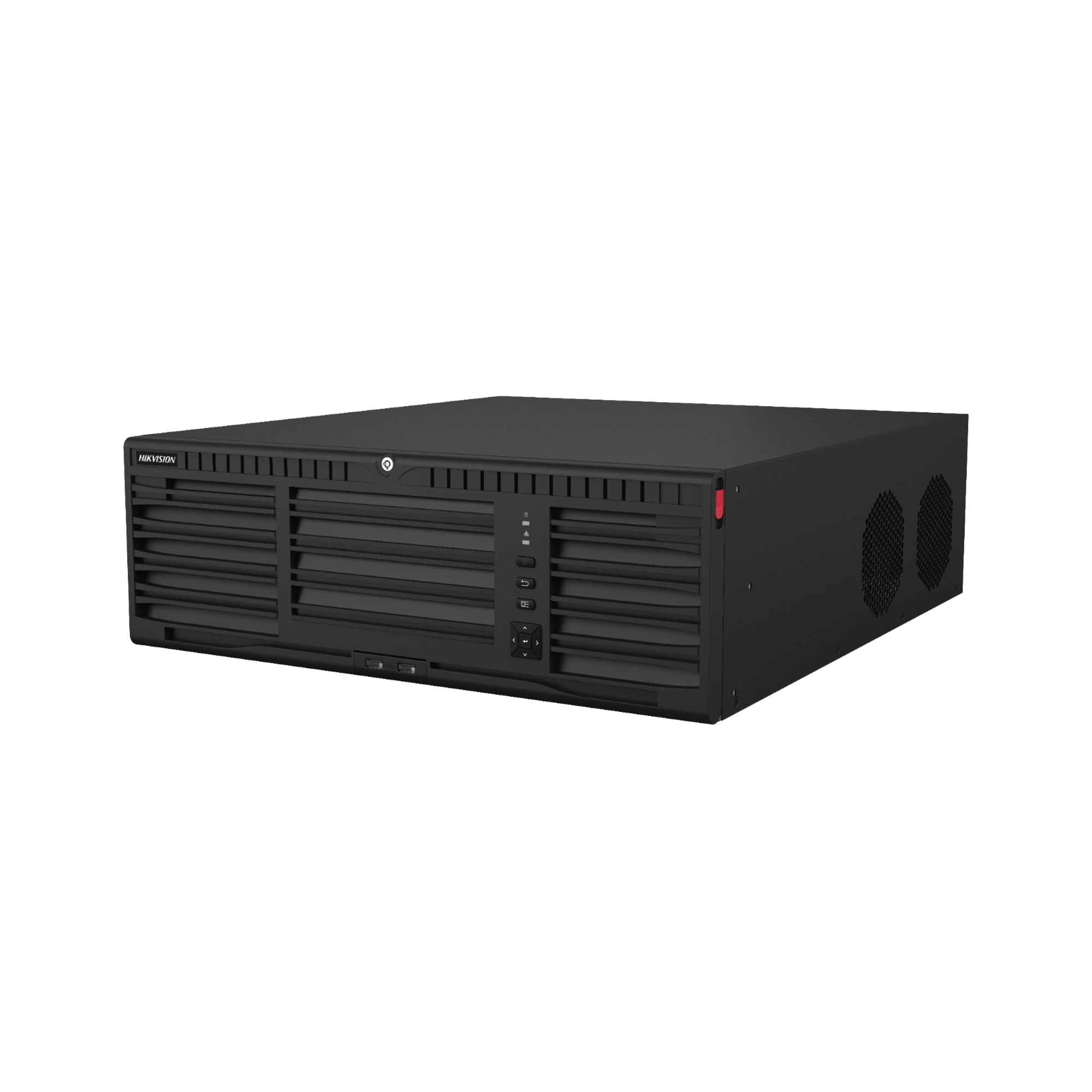NVR 32 MEGAPIXEL (8K) / 64 CANALES IP / SOPORTA CÁMARAS CON ACUSENSE / 16 BAHÍAS DE DISCO DURO / 2 TARJETAS DE RED / SOPORTA RAID CON HOT SWAP / HDMI EN 8K / SOPORTA POS-Cámaras IP-HIKVISION-Bsai Seguridad & Controles