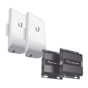 KIT DE ENLACES DE VIDEO POR HDMI INALÁMBRICO / DISTANCIAS DE 1 METRO HASTA 1 KM / SOPORTA RESOLUCIÓN HASTA 4K-Accesorios-EPCOM TITANIUM-Bsai Seguridad & Controles