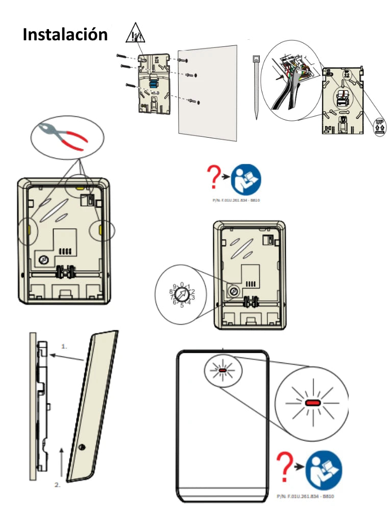BOSCH I_B810 - RECEPTOR INALAMBRICO RADION / SENAL RF / SOPORTA SUPERVISION DE 504 PUNTOS INALAMBRICOS-Accesorios - Alarmas-BOSCH-Bsai Seguridad & Controles