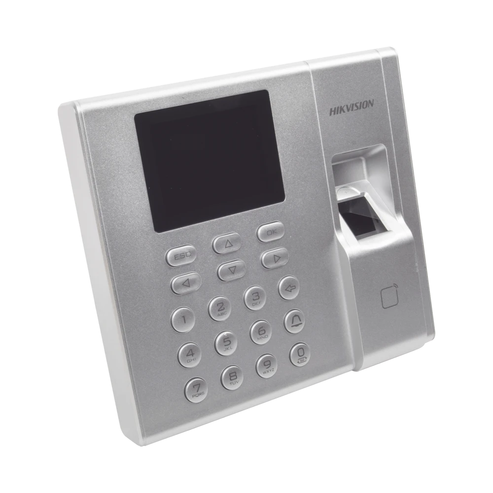 TERMINAL DE CONTROL DE ACCESO COMPATIBLE CON HIK-CONNECT (NUBE) / LECTURA DE HUELLA Y DE TARJETAS EM /SOPORTA HASTA 1000 HUELLAS / RELEVADOR PARA CHAPA / SOPORTA TIEMPO Y ASISTENCIA-Controles de Acceso-HIKVISION-Bsai Seguridad & Controles