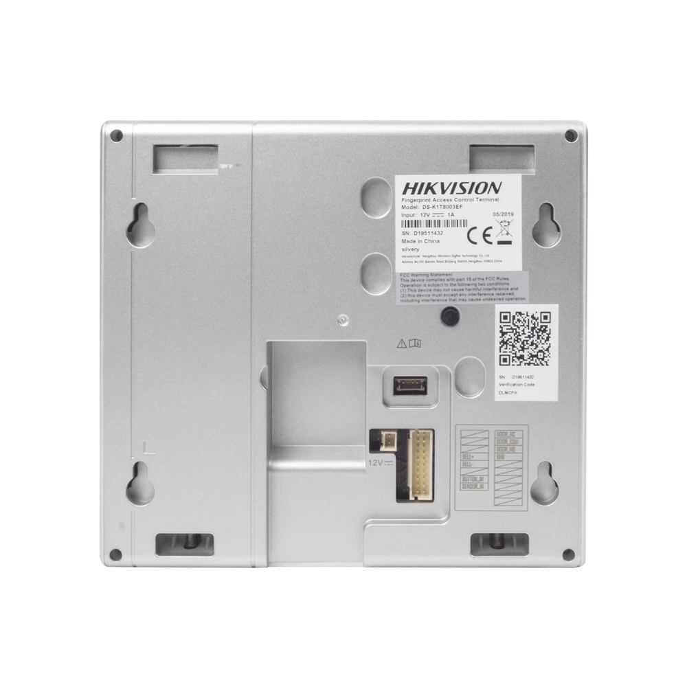 TERMINAL DE CONTROL DE ACCESO COMPATIBLE CON HIK-CONNECT (NUBE) / LECTURA DE HUELLA Y DE TARJETAS EM /SOPORTA HASTA 1000 HUELLAS / RELEVADOR PARA CHAPA / SOPORTA TIEMPO Y ASISTENCIA-Controles de Acceso-HIKVISION-Bsai Seguridad & Controles