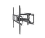 MANHATTAN 461351 SOPORTE UNIVERSAL DE PARED PARA TV, CON MOVIMIENTO COMPLETO, BÁSICO / SOPORTA UNA TV DE PANTALLA PLANA O CURVA DE 37 A 70" DE HASTA 40 KG (88 LBS.); OPCIONES DE AJUSTE DE INCLINACIÓN, GIRO Y NIVEL; NEGRO-Soportes y Bases-MANHATTAN-Bsai Seguridad & Controles