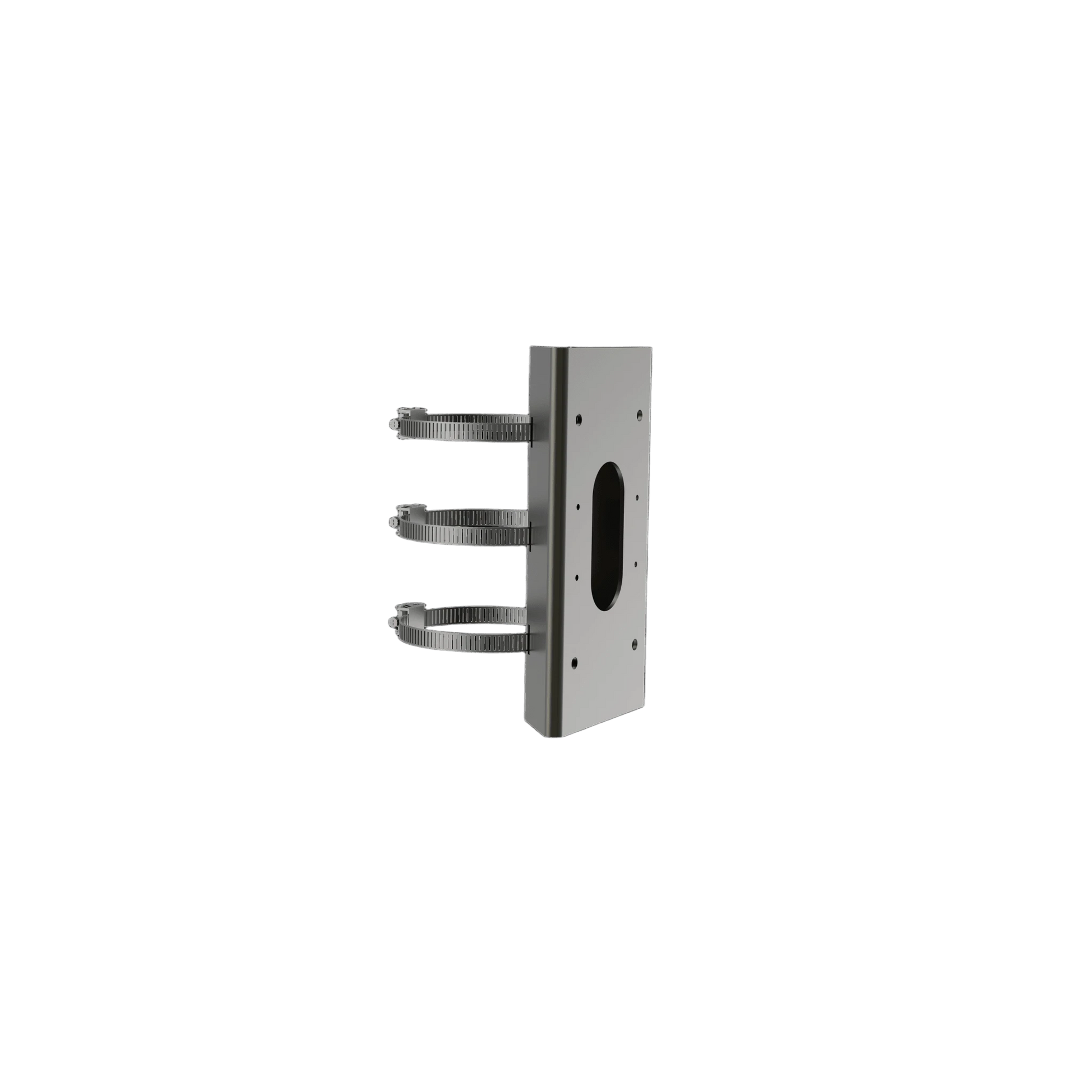 SOPORTE DE MONTAJE POSTE / ACERO INOXIDABLE / DIÁMETRO 67-127 MM/ COMPATIBILIDAD CON DS-TCG406-E-Accesorios Generales-HIKVISION-DS1475ZJSUS/BJZ-Bsai Seguridad & Controles