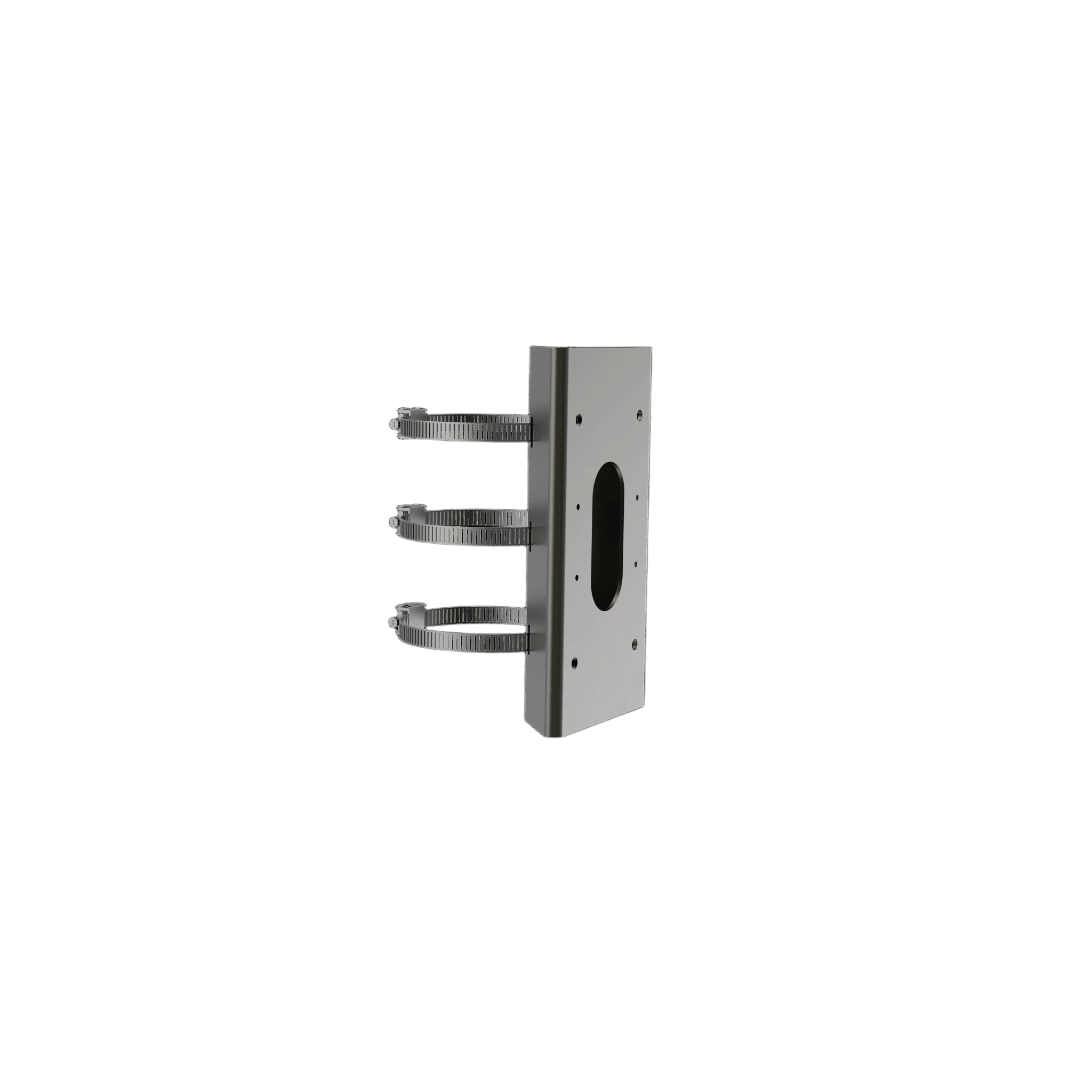 SOPORTE DE MONTAJE POSTE / ACERO INOXIDABLE / DIÁMETRO 67-127 MM/ COMPATIBILIDAD CON DS-TCG406-E-Accesorios Generales-HIKVISION-DS1475ZJSUS/BJZ-Bsai Seguridad & Controles