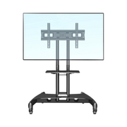 SOPORTE DE PANTALLA CON RUEDAS / COMPATIBLE CON MONITORES DE32 "A 75" / BASE PARA COLOCAR ACCESORIOS ADICIONALES / VESA 200*200 -600*400-Monitores Pantallas y Mobiliario-NB-EPCOM-Bsai Seguridad & Controles