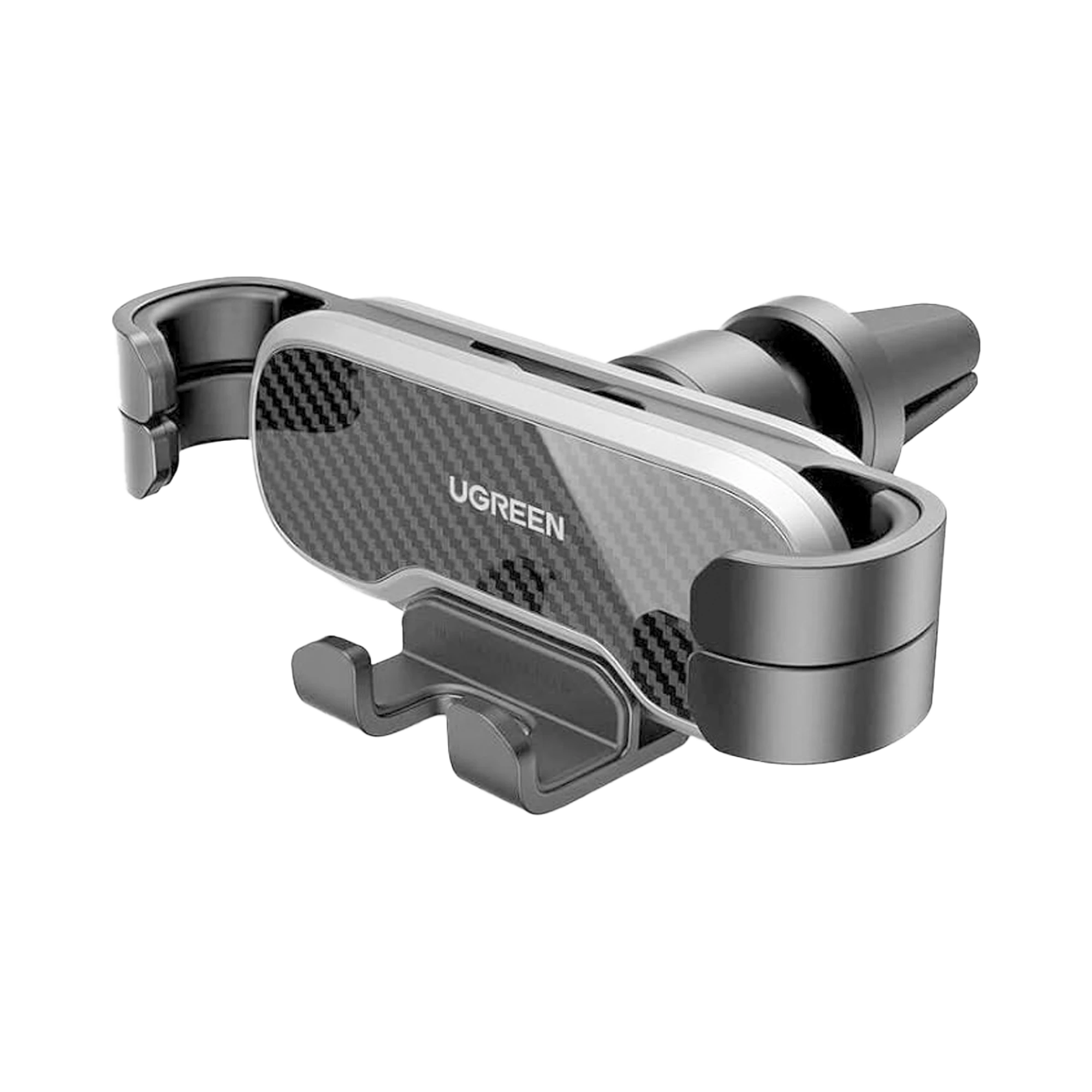SOPORTE DE TELÉFONO PARA RENDIJA DE VENTILACIÓN | TECNOLOGÍA GRAVITY DRIVE | ROTACIÓN DE 360° | SUSPENSIÓN POR GOMA | 5 PUNTOS DE SUJECIÓN | COMPACTO | AJUSTABLE | ESTABLE | COMPATIBLE CON REJILLA DE VENTILACI-Accesorios Generales-UGREEN-80539-Bsai Seguridad & Controles
