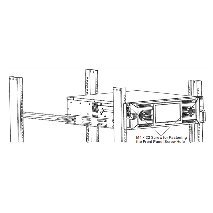 SOPORTE EN RACK PARA NVR`S DS-96000NI-I-Accesorios Videovigilancia-HIKVISION-DS-ADAPTER-RACK-Bsai Seguridad & Controles