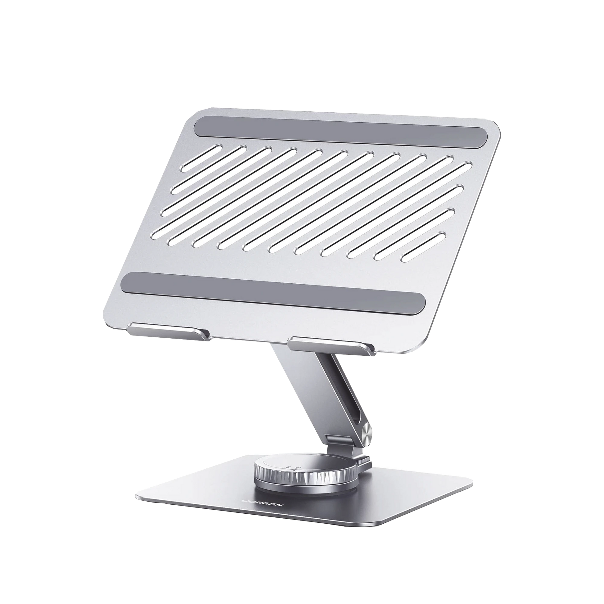 SOPORTE GIRATORIO DE ALUMINIO PARA LAPTOP | GIRATORIO 360° | FUNCIÓN DE BLOQUEO | SOPORTA LAPTOPS DE 10 A 17.3''| CAPACIDAD DE CARGA 5KG | EXCELENTE ESTABILIDAD | DISEÑO ERGONÓMICO | ALTURA Y ANGULO AJUSTABLE | PLEGABLE Y PORT&AMP-Accesorios Generales-UGREEN-90849-Bsai Seguridad & Controles