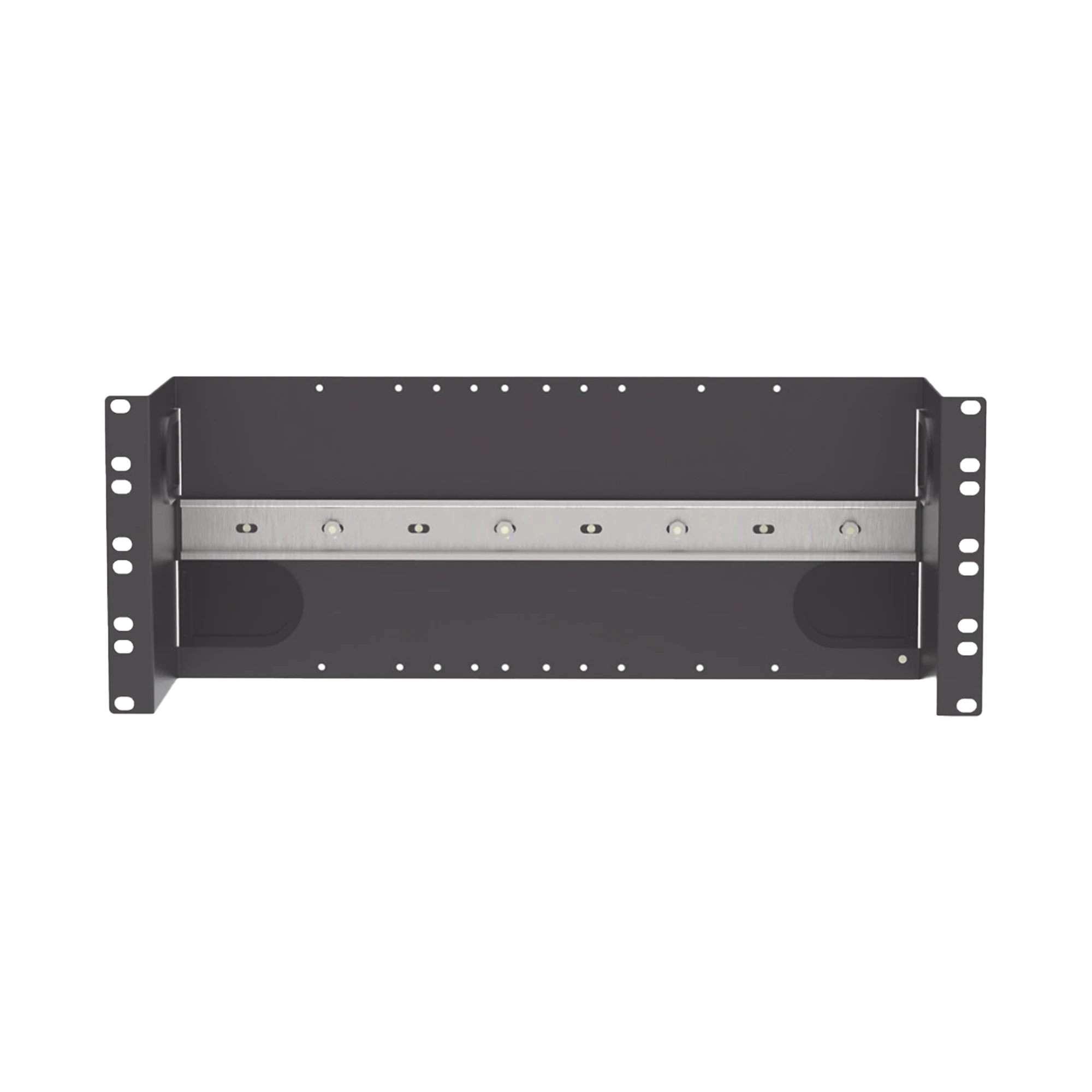 SOPORTE INDUSTRIAL PARA INSTALAR EQUIPOS DE MONTAJE EN RIEL DIN, PARA RACKS O GABINETES ESTÁNDAR DE 19IN, DE 4UR, COLOR NEGRO-Racks y Gabinetes-PANDUIT-Bsai Seguridad & Controles