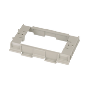 SOPORTE PARA MONTAJE DE FACEPLATES EN CANALETA T70, DE PVC RÍGIDO, COLOR GRIS INTERNACIONAL-Canaletas-PANDUIT-Bsai Seguridad & Controles