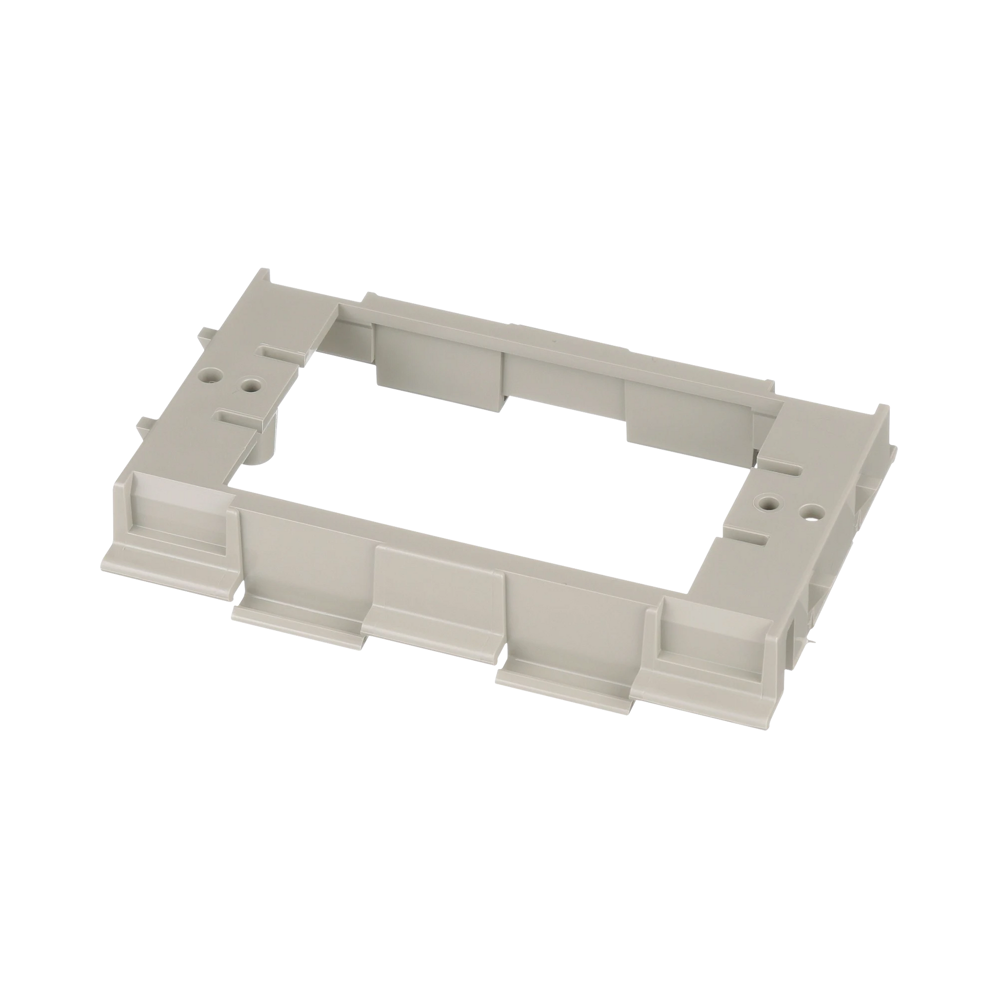 SOPORTE PARA MONTAJE DE FACEPLATES EN CANALETA T70, DE PVC RÍGIDO, COLOR GRIS INTERNACIONAL-Canaletas-PANDUIT-Bsai Seguridad & Controles