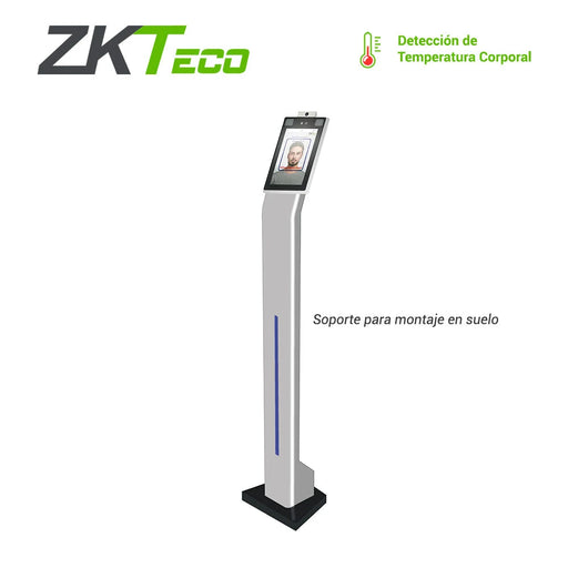 SOPORTE PARA MONTAJE SUELO ZKTECO FMB-05 PARA SPEEDFACE Y PROFACE-Acceso SIN CONTACTO-ZKTECO-FMB-05-Bsai Seguridad & Controles