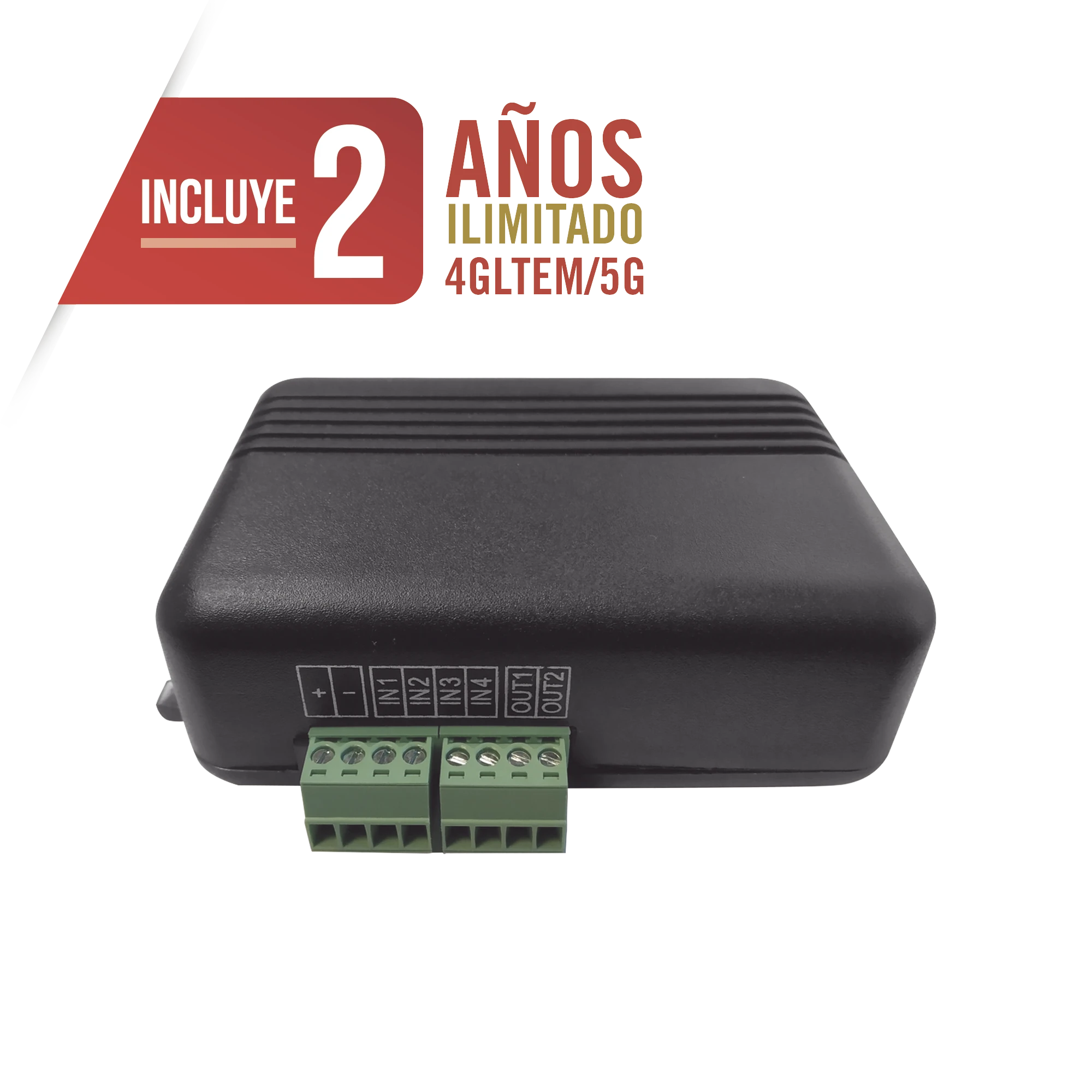 CONTROLADOR 4GLTEM / 4 ENTRADAS Y 2 SALIDAS / 2 AÑOS ILIMITADOS INCLUIDOS / ACTIVACION REMOTA /NOTIFICACION PUSH E EMAIL / APP SIN COSTO / SOPORTE PARA REPORTE A CENTRAL DE ALARMA-Accesorios Control de Acceso-M2M SERVICES-Bsai Seguridad & Controles